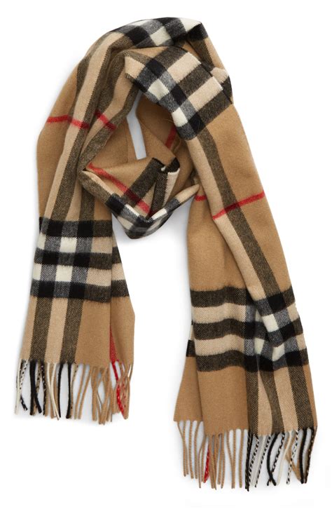 burberry schal kaschmir nova check beige|burberry check cashmere scarves.